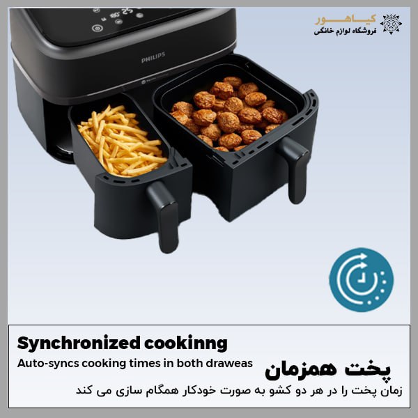 سرخ کن دوقلوی فیلیپس NA350
