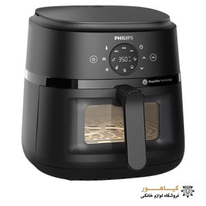 نمای جلو هواپز فیلیپس NA230/00 با صفحه نمایش دیجیتال و دستگیره