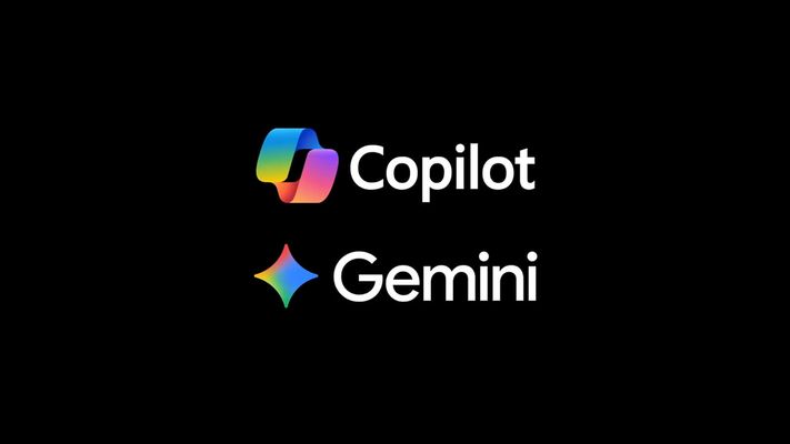 Google Gemini و Microsoft Copilot