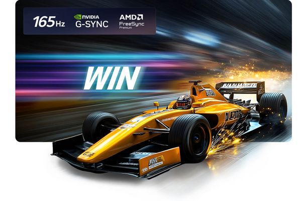 بازی در ۴K و ۱۶۵ هرتز با پشتیبانی از G-Sync و FreeSync