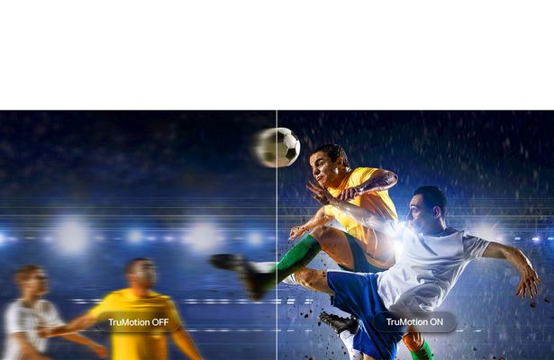 TruMotion برای حرکت صاف در هر صحنه