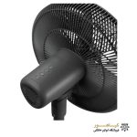 نمای نزدیک از پشت و پرههای پنکه فیلیپس مدل CX3550/01.